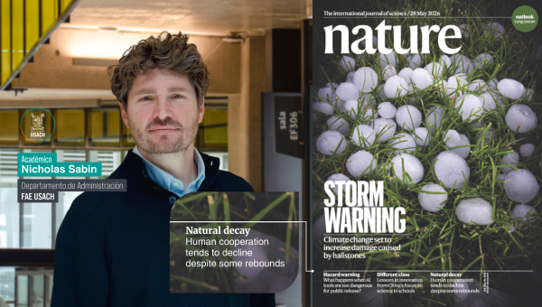 Académico FAE Usach publica en Nature investigación sobre el declive y recuperación de la cooperación humana 